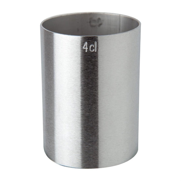 Beaumont Stainless Steel Thimble Measure 40ml cz344