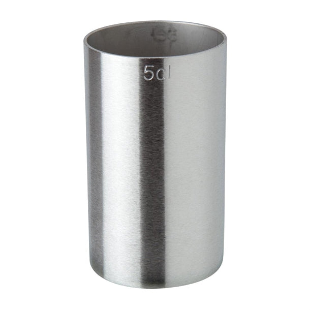 Beaumont Stainless Steel Thimble Measure 50ml cz345