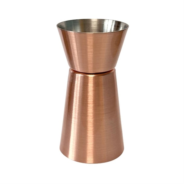 Beaumont Professional Jigger Copper Plated 25ml/50ml cz351