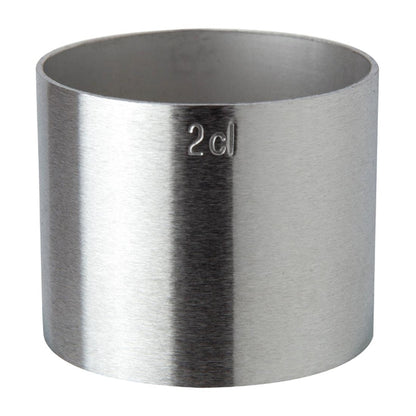 Beaumont Stainless Steel Thimble Measure 20ml cz357