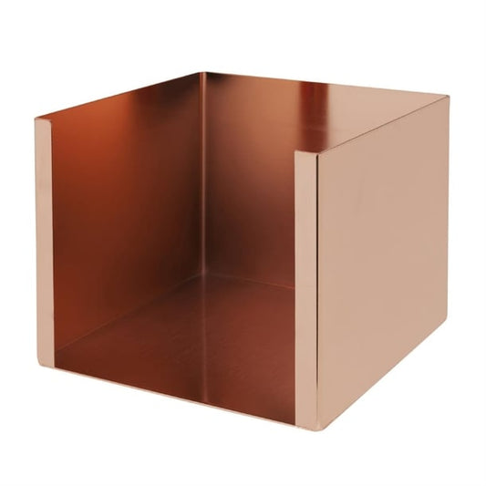 Beaumont Napkin Holder Copper Plated cz440