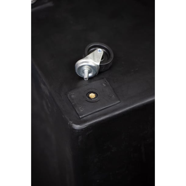 Beaumont Bottle Skip Castors Black (Set of 4) cz446