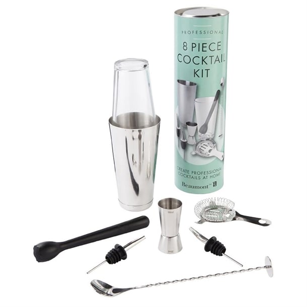 Beaumont 8-Piece Cocktail Kit Set cz481