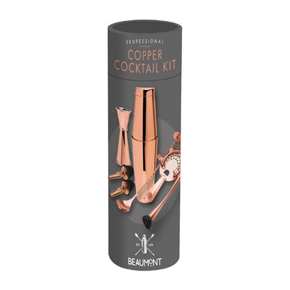Beaumont 8-Piece Cocktail kit Copper cz482