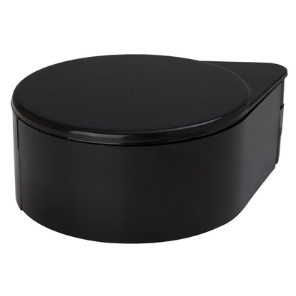 Beaumont Glass Rimmer 3 Tier Black cz499