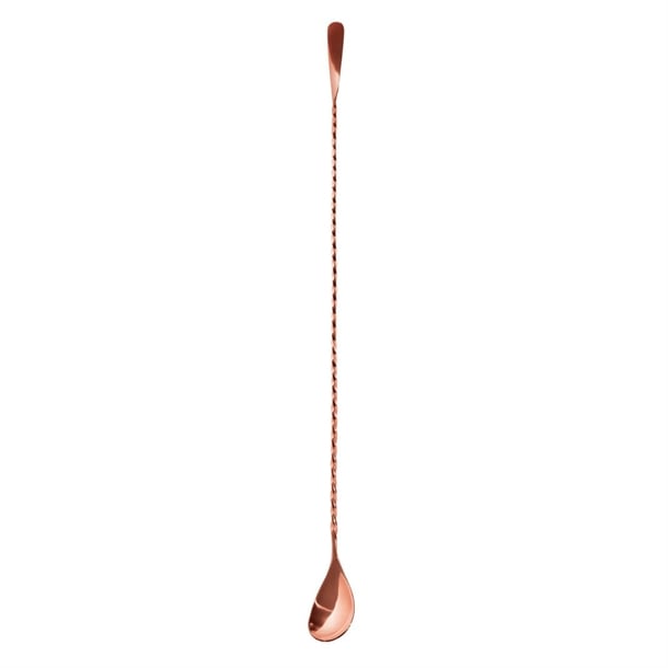 Beaumont Hudson Copper Plated Cocktail Spoon 450mm cz549
