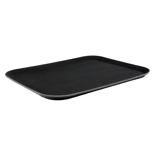 Beaumont Non-slip Tray Black 462 x 360mm cz553