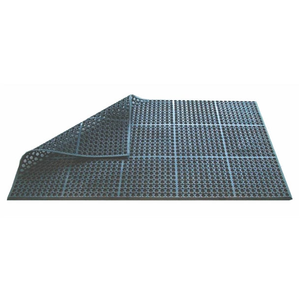 Beaumont Anti-Slip Floor Safety Mat Black 1500 x 900mm cz554