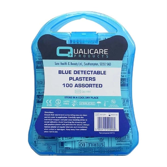 Beaumont Blue Plasters Assorted Sizes ( 100 Pack) cz570