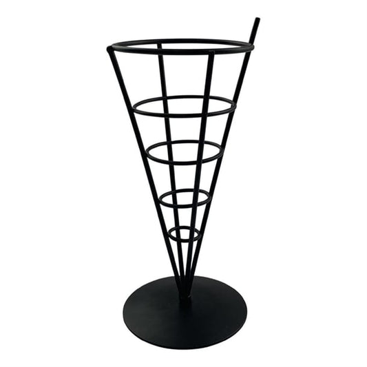 Beaumont Wire French Fry Cone Black cz642