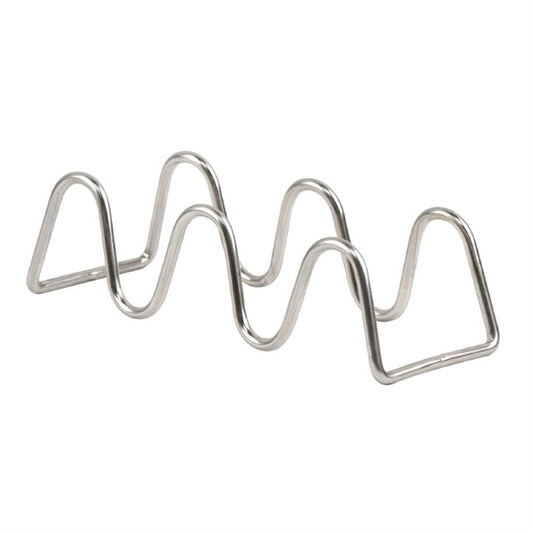 Beaumont Stainless Steel Wire 2-3 Taco Holder cz648
