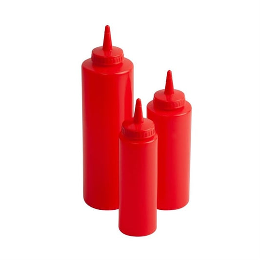 Beaumont Squeeze Sauce Bottle Red 8oz cz650