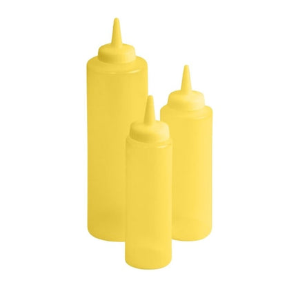 Beaumont Squeeze Sauce Bottle Yellow 24oz cz657