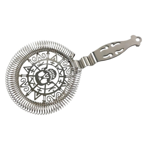 Beaumont Stainless Steel Skull Throwing Strainer cz660