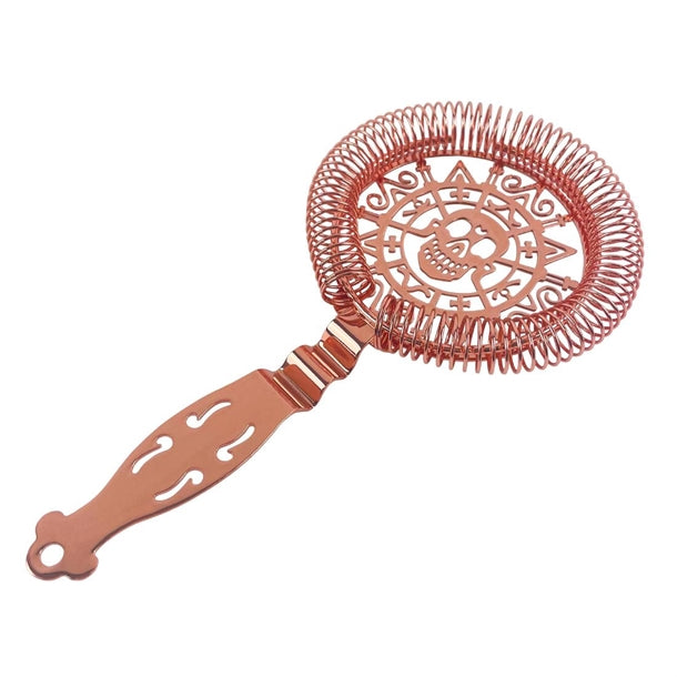 Beaumont Copper Plated Skull Throwing Strainer cz661