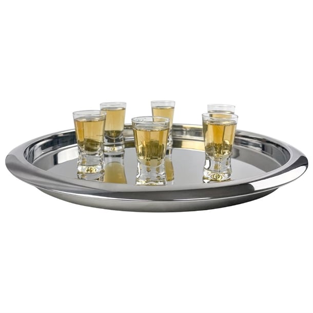 Beaumont Mirrored Waiters Tray 355mm cz673