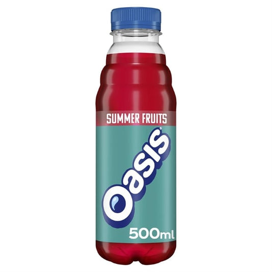 Oasis Summer Fruits Still Juice Drink 12x500ml cz713