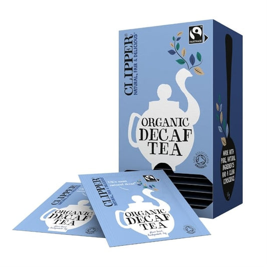 Clipper Fairtrade Organic Decaf Everyday Tea Bag Envelopes (6 x 25 Pack) cz733