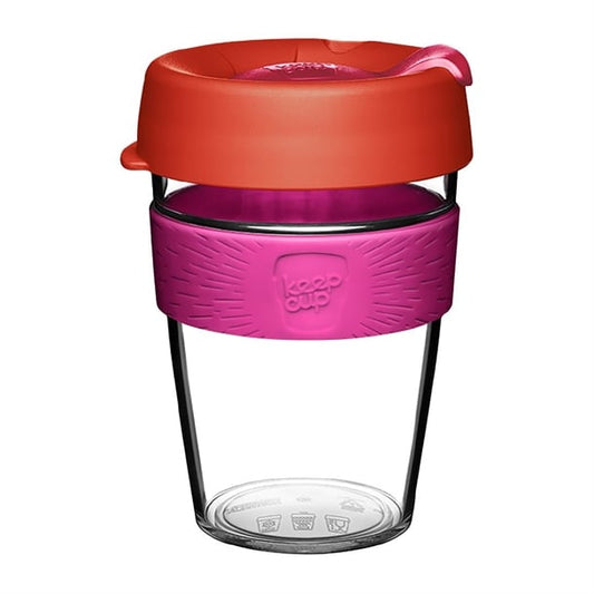 KeepCups Clear Reusable Cups Daybreak 12oz cz746