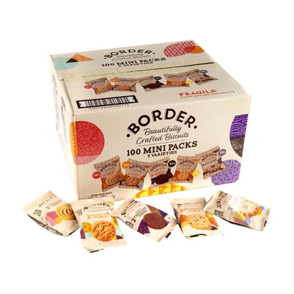 Border Twin-Pack Biscuit Assortment 5 Varieties (100 Twin Packs) cz749