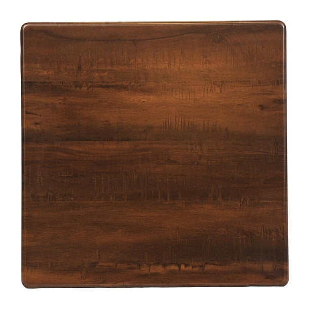 Square Laminate Table Top Walnut Effect p_cz849
