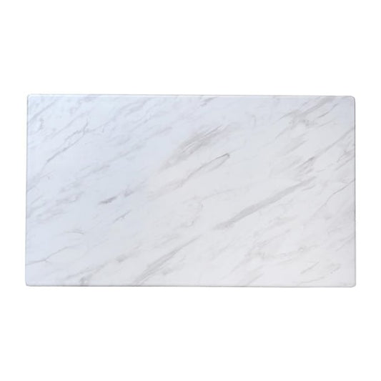 Rectangular Laminate Table Top Marble 1200x700mm (2 Pack) cz854