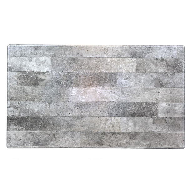 Rectangular Laminate Table Top Concrete 1200x700mm (2 Pack) cz855