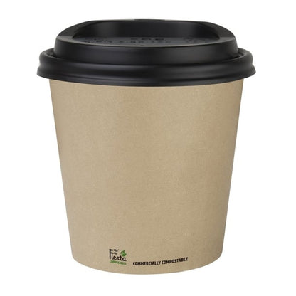 Fiesta Compostable Espresso Cups Single Wall 114ml (50 Pack) cz876