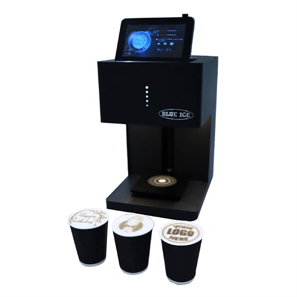 Blue Ice Azzuri Coffee Art Printer Pro cz950