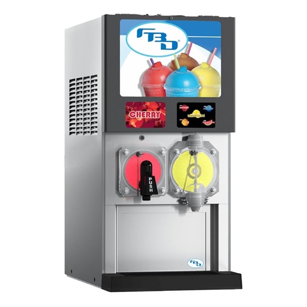 Blue Ice Fizzy Slush Machine 2x 3.7Ltr T180-MULTI cz951