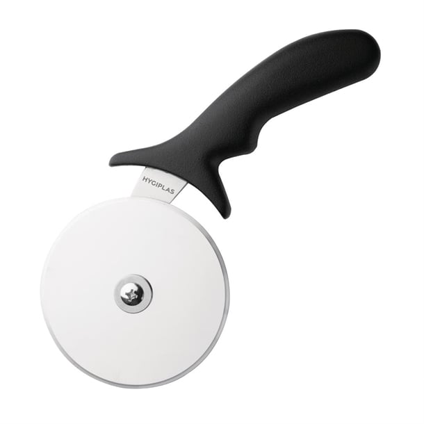 Hygiplas Pizza Wheel Black 4" d396