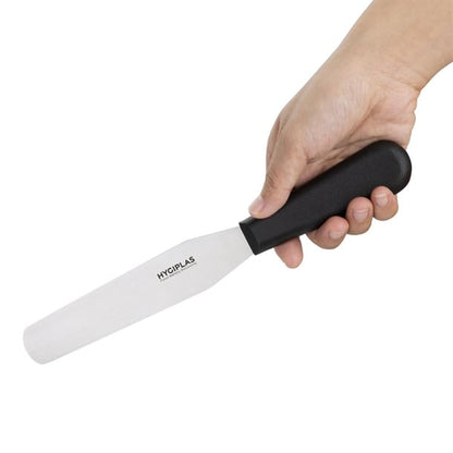 Hygiplas Straight Blade Palette Knife Black 15.5cm d402
