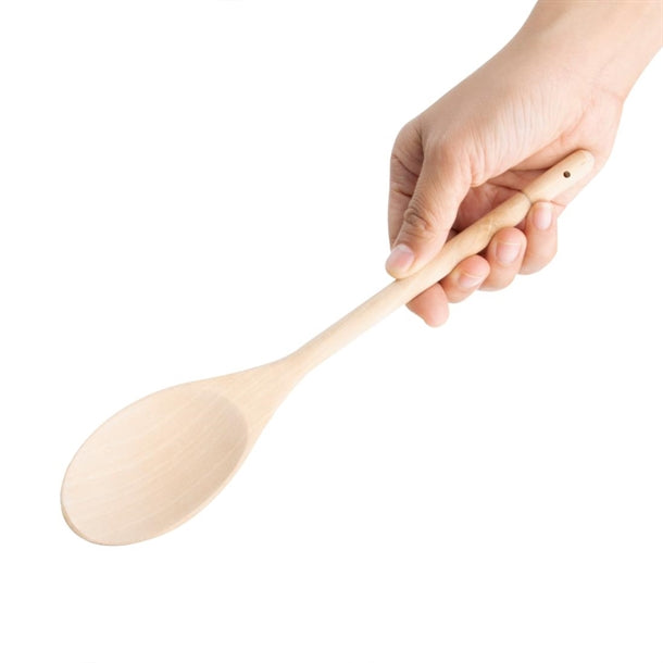 Vogue Wooden Spoon 10" d649
