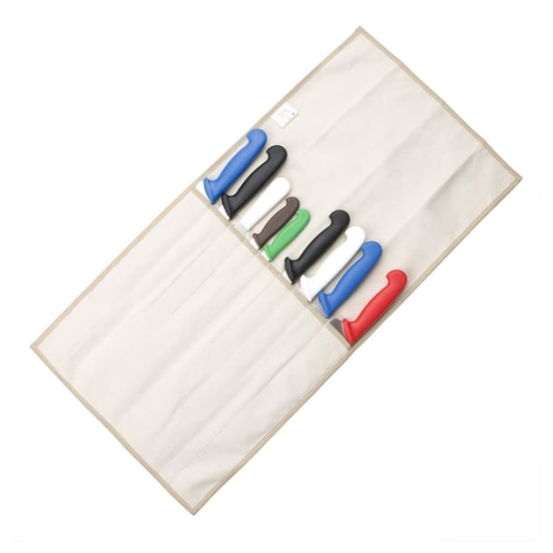 Vogue Canvas Knife Wallet 10 Slots d701
