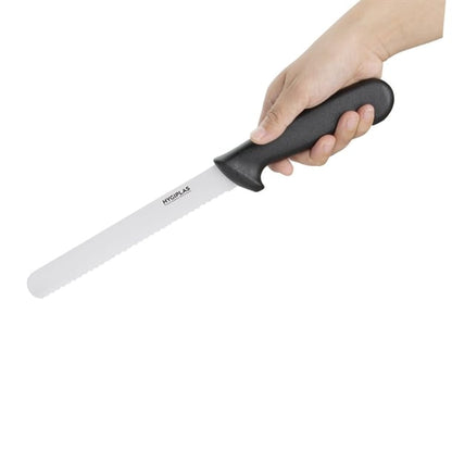 Hygiplas Bread Knife Black 20cm d734