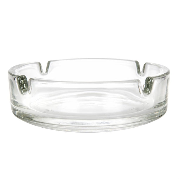 Olympia Small Stackable Glass Ashtrays (24 Pack) d865