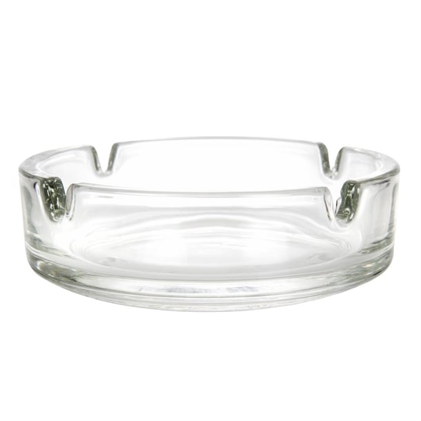 Olympia Small Stackable Glass Ashtrays (24 Pack) d865