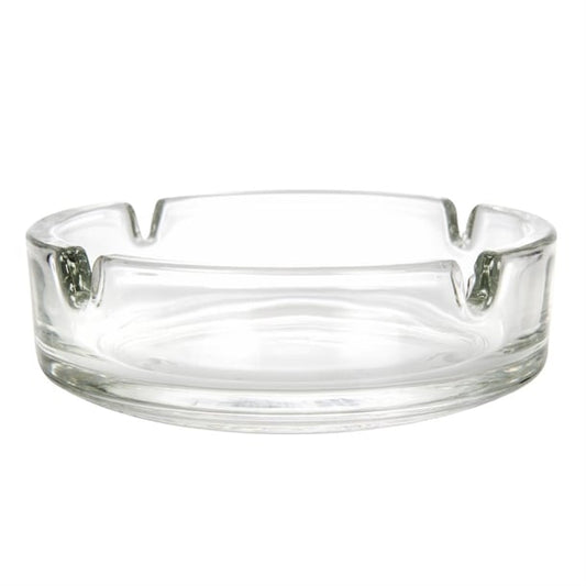 Olympia Small Stackable Glass Ashtrays (24 Pack) d865