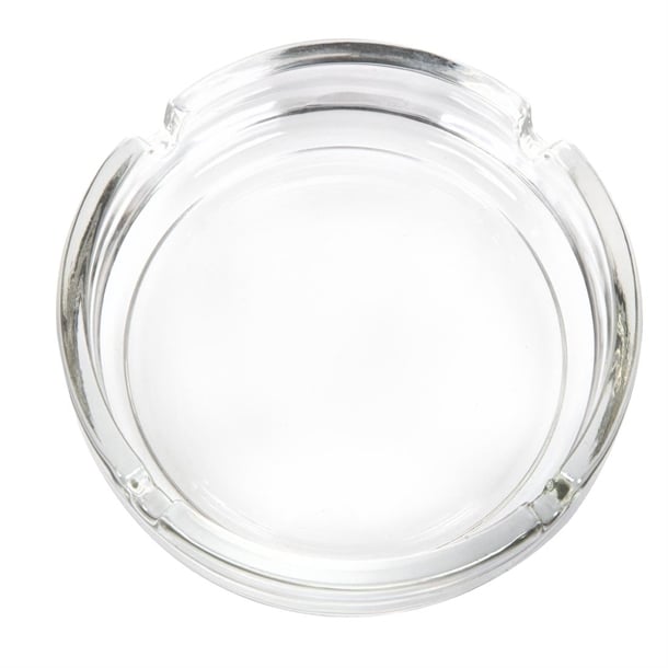 Olympia Small Stackable Glass Ashtrays (24 Pack) d865