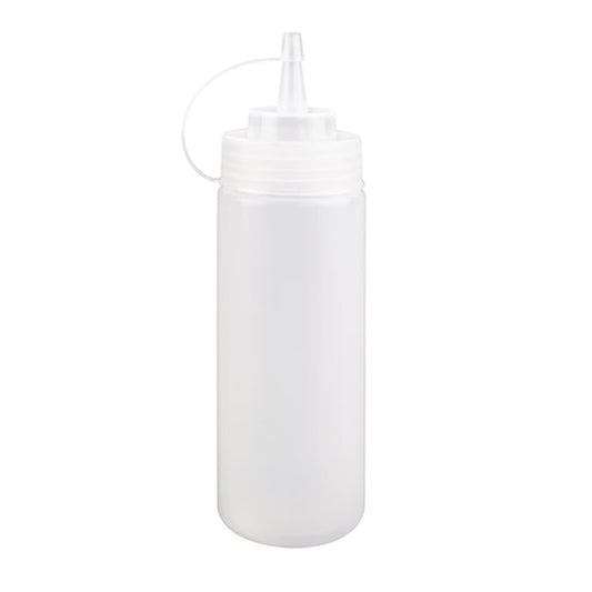Nisbets Essentials Squeeze Sauce Bottles 12oz (6 Pack) da113