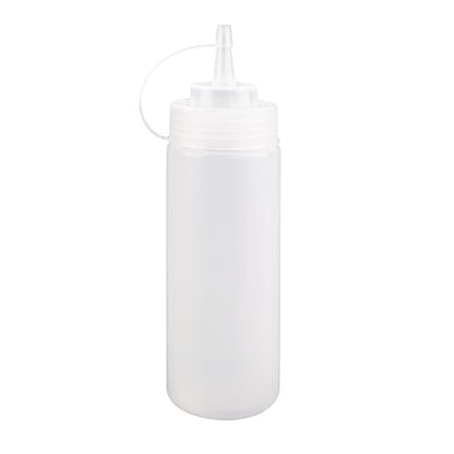 Nisbets Essentials Squeeze Sauce Bottles 12oz (6 Pack) da113