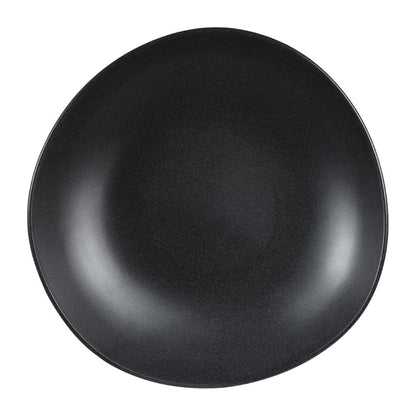 Alchemy Melamine Trace Granite Black Melamine Bowls 380mm (2 Pack) da218