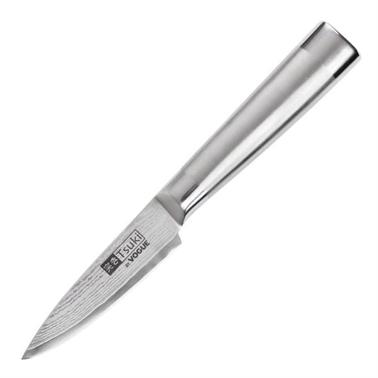 Vogue Tsuki Series 8 Paring Knife Stainless Steel 8.9cm da443