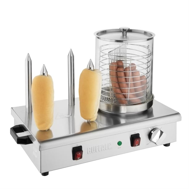 Buffalo 4 Spike Hot Dog Warmer da566