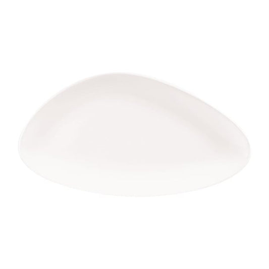 Churchill Lotus Triangular Plates White 350mm (6 Pack) da626