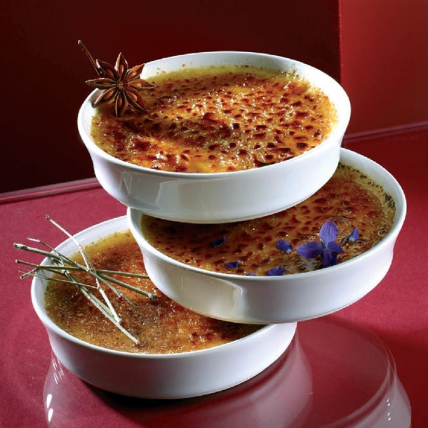 Revol Alexandrie Creme Brulee Dishes 140mm (6 Pack) db039