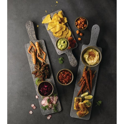 Churchill Alchemy Melamine Large Handled Paddles Granite 610 x 130mm db120