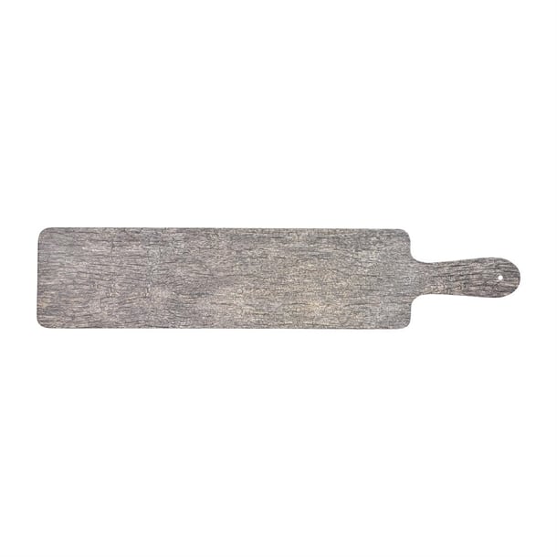 Churchill Alchemy Melamine Large Handled Paddles Distressed Wood 610 x 130mm db121