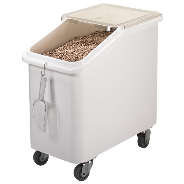 Cambro Mobile Ingredient Bin White 102Ltr db126