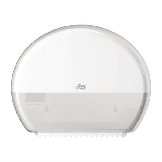 Tork Mini Jumbo Toilet Roll Dispenser White T2 db463